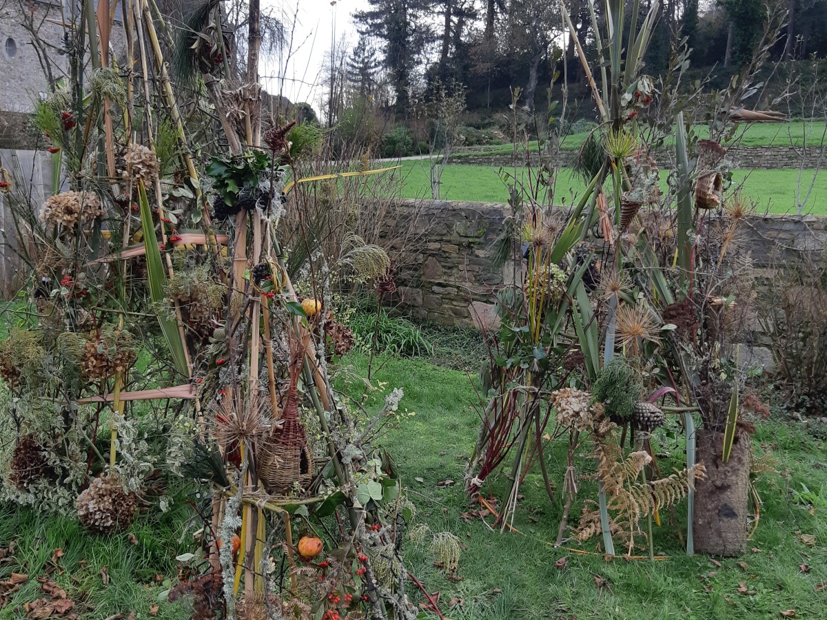 Fabrication de décorations de noël pour l&rsquo;Herbe Folle